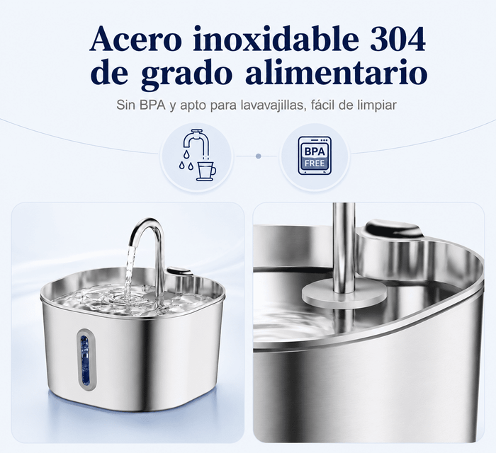 Acero inoxidable 304