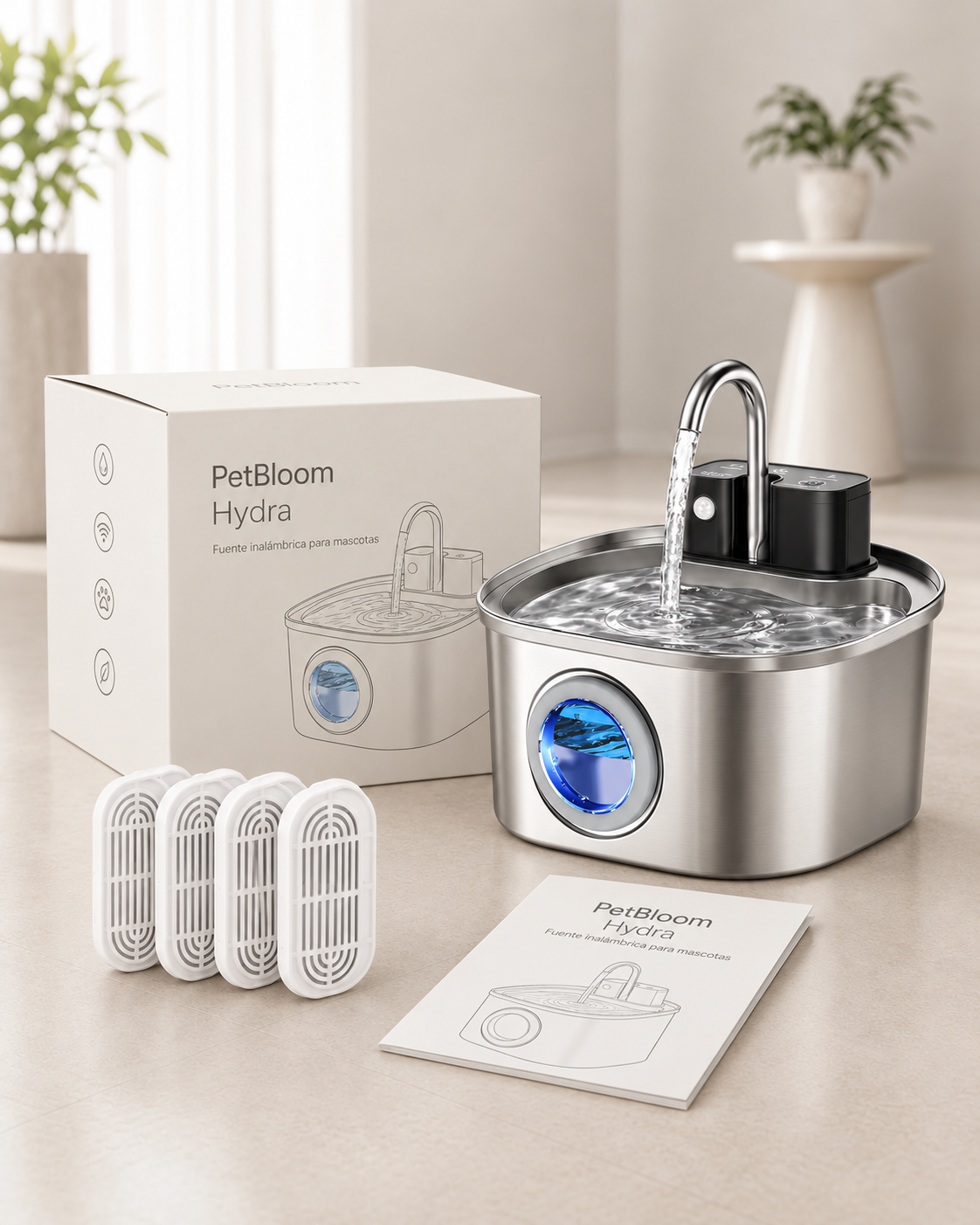 PetBloom Hydra™ Inalámbrica